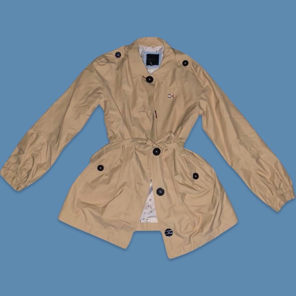 Tommy Hilfiger belted trench coat